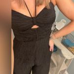 ASTR  jumpsuit black keyhole cutout Photo 8