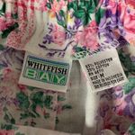 Vintage Whitefish Bay Floral Shorts Size M Purple Size M Photo 1