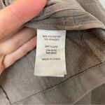 DALIA Faus Suede Women's Taupe Draped Jacket Size M Brown Size M Photo 4