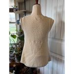 Old Navy  Womens Cream Knit Layered Vest Top Size S Photo 5