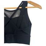 Lululemon Sports Bra Womens 4 Black Breathe In It Bra W2BJRS Athletic Top Gym Photo 5