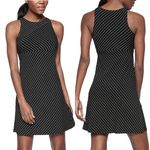 Athleta Santorini Black White Stripes Mini Dress Size XS Photo 1
