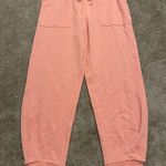 Who What Wear NWT Women’s Mid Rise Jogger Joggers Pants Coral Pink Size M Photo 3