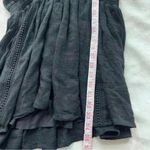 Free People Nomad Peasant Dress in Black Size s Photo 6