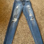KanCan USA Blue Distressed Jeans  Photo 0