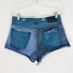 One Teaspoon  Mismatched Denim Shorts Cutoff Size 25 Photo 4
