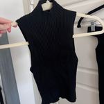Etcetera Black Ribbed Knit Set Photo 1