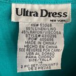 Ultra Dress New York blue summer beach embroidered size 14 Photo 3
