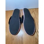 Victoria's Secret Victoria’s Secret Signature SATIN SLIPPERS Pink White Size Large 9-10 NEW Photo 2