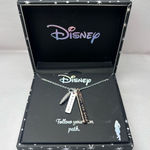 Disney 🩷🩷 Silver and Gold Charm Necklace Pocahontas 🩷🩷Box (J) Photo 0