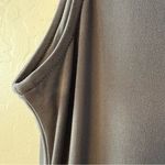 Norma Kamali  timeless gray sleeveless slinky jersey jumpsuit size medium Photo 4