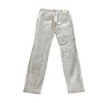 Armani Exchange Super Skinny Moto Jeans Gray Size 26 Photo 1
