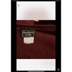 Southern‎ Lady Vest Womens XL Burgundy leaf Applique vintage embroidered Red Photo 1