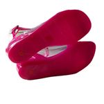 Hunter Open Toe Original Sandal Hot Pink Jelly Ankle Strap Adjustable Size 6 UK4 Photo 10