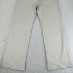 American Eagle Y2K Outfitters Women Tan Khaki Beige Wide Leg Pants 12 Stretch Photo 3