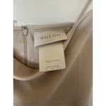 BHLDN Cali Satin Midi dress champagne Anthropologie size 4 Photo 3