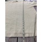 Carolyn Taylor  Pointelle Knit Sweater Womens L White Boat Neck Long Sleeve Photo 7