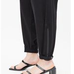 Nili Lotan Black Arliss Utility Cargo Jogger Pants Womens Zip Ankles Size 2 Photo 1