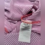 No Boundaries  Ombre Maxi Tube Dress Small Orange Red Pink Purple Gradient Slit Photo 5