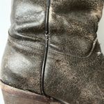 Circle G  Womens Western Boots Brown Leather Cross Embroidery Square Toe Size 9 Photo 8