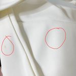 Chiara Boni  La Petite Robe White Halter Peplum Dress Women’s Medium Cocktail Photo 11