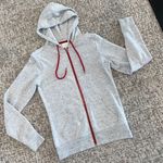 Zine Zip Up Hoodie Gray Photo 0