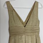 BCBG MaxAzria gold dress with beading Photo 5