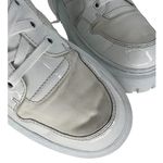 Christian Dior Nylon Fabric D-Player High Top Sneakers White Grey Photo 7