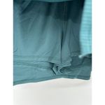 Calia Skirt Women XXL NWT Green Deep Aqua 15" Ribbed Slit Mini Skort Golf Photo 5