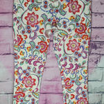 Anthropologie PILCRO AND THE LETTERPRESS FOR FLORAL MID RISE SKINNY JEANS 29 Photo 0