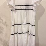 En Saison Aliza Tiered Babydoll Mini Dress in White Size Small NWT Photo 3