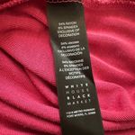 White House | Black Market  berry red lace-front sleeveless top size L Photo 6