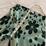 Urban Outfitters  Women’s Extra Small Bryn Floral Green Pull On Flare Pants Photo 7