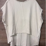 Free People  Top Size Medium cream lounge sleeveless oversized Photo 0