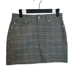 American Eagle  High Rise Houndstooth Mini Skirt Photo 0