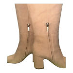 Sam Edelman Sam‎ Edelman Faren Square Toe High Heel Suede Knee High Boots Photo 6