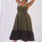 Anthropologie Mare Mare By Ruffled Flounce Maxi Dress Size 1X Photo 12