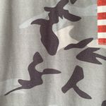 Camo Racerback Tank With American 🇺🇸 Gray Photo 3