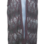 Christopher & Banks  Womens Argyle Knit Open Front Sleeveless Vest Cardigan L Photo 0