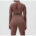 Everlane NWOT The Seamless Bike Short In Brown XS/S Photo 1