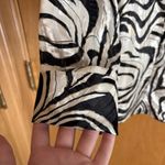 Alex Evenings  Blazer Womens‎ Small Silver Black Tie Closure Photo 2