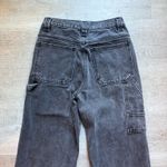 Brandy Melville J Galt  Carpenter Jeans High Rise Black Size S Adjustable Waist Photo 3