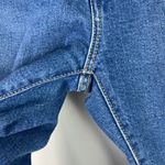 Levi's  Distressed Button Fly Wedgie Straight Jeans Medium Wash Size 28 EUC Photo 4