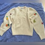 & Other Stories Sequin Patch Knit Sweater Photo 5