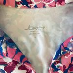 Jofit Sleeveless Collar Golf Tank Top Floral Pink Blue Size S Tennis Active Photo 1