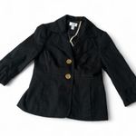 Loft ruffle trim blazer Photo 0