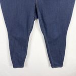Old Navy Old‎ Navy Plus Size 24 Jeans High Rise Super Skinny Dark Blue Stretch Denim 1271 Photo 3