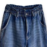 Urban Outfitters BDG Pull-On Mom Jeans Women's Size 27 Elastic Waist High Rise Retro Back Seams Photo 4