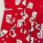 Collectif London Liza Cat Croupier Red Swing Dress (Size 2) Photo 2