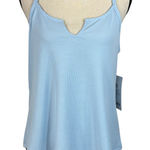 Athleta Medium Wind Down Sleep Cami Top Stretch Breathable Spaghetti Straps Blue Photo 0
